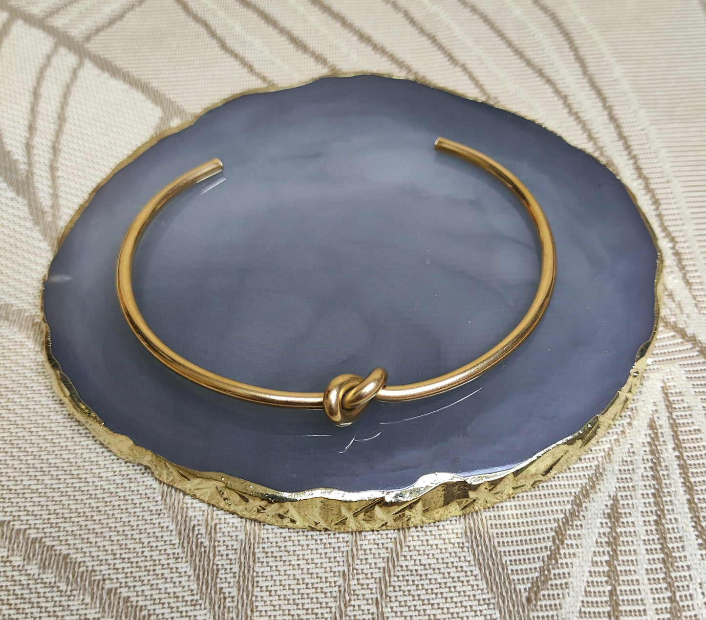 Pulsera brazalete nudo