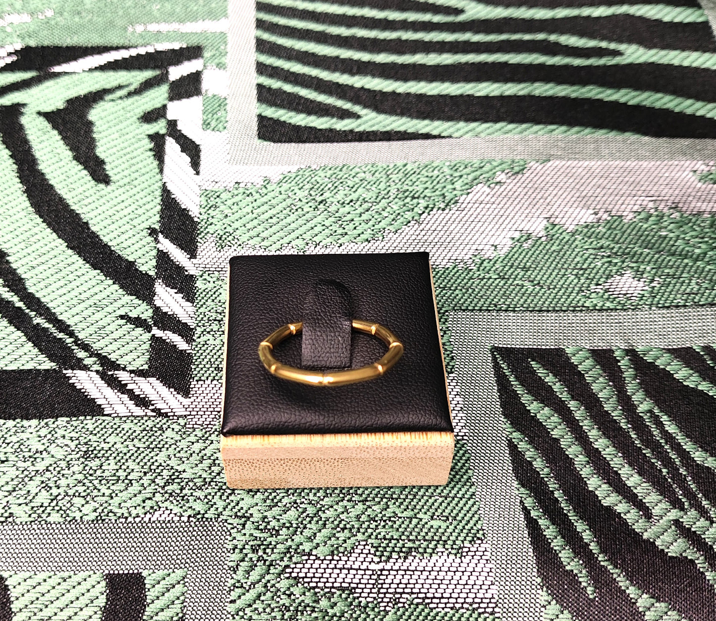 Anillo bambú